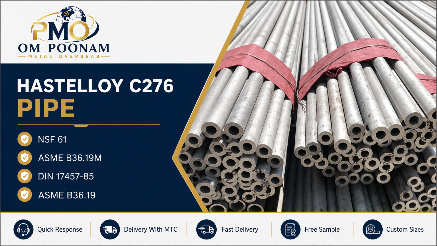 Hastelloy C276 Pipe
