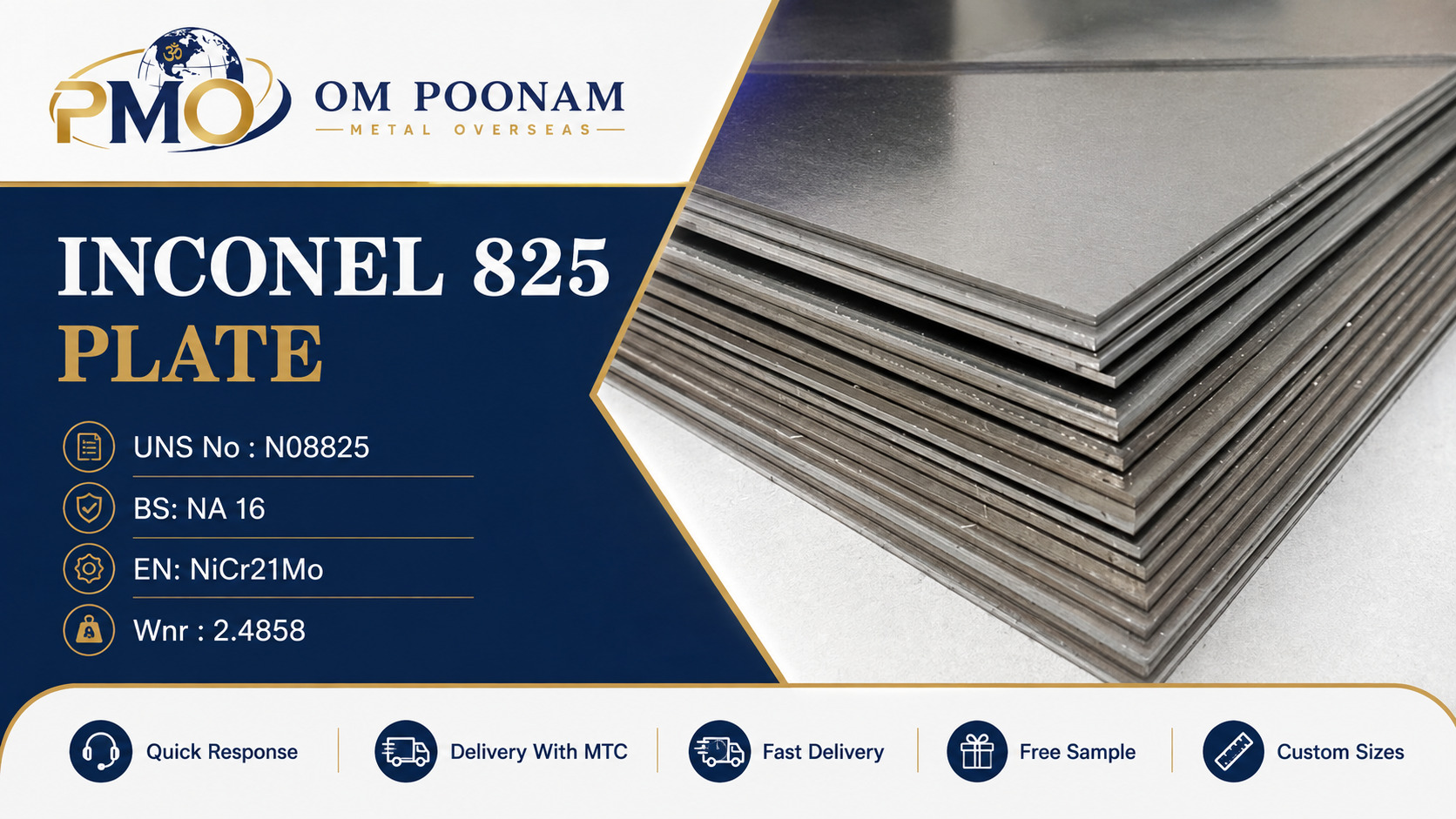 Inconel 825 Plate