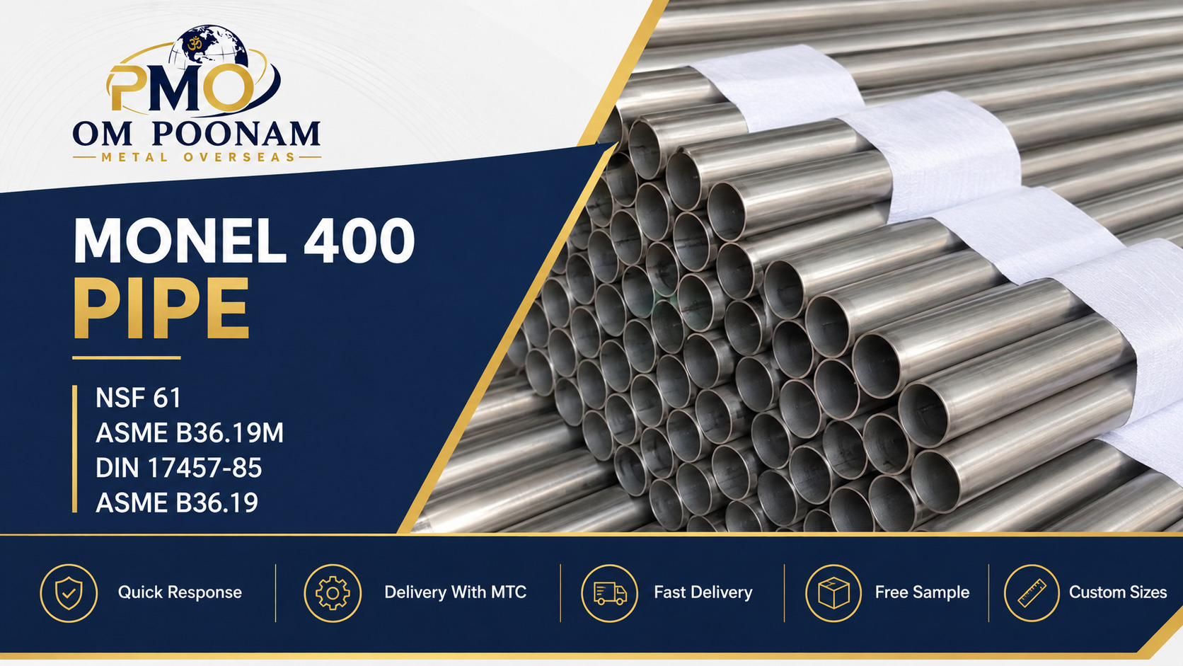 Monel 400 Pipe