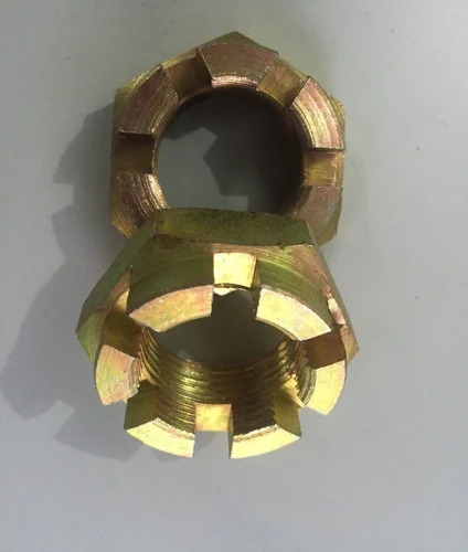 Brass Castle Nut