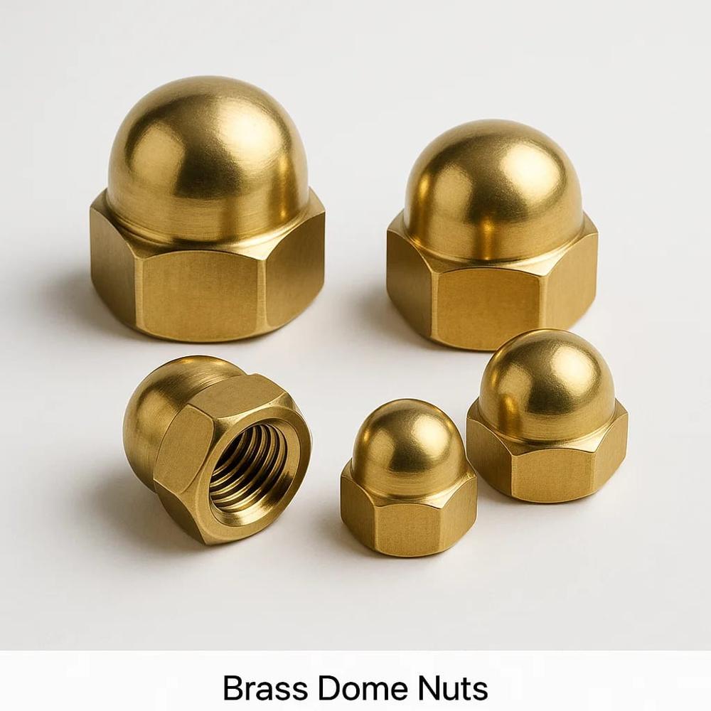 Brass Dome Nut