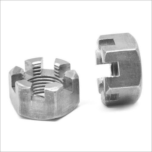 MS Slotted Nut