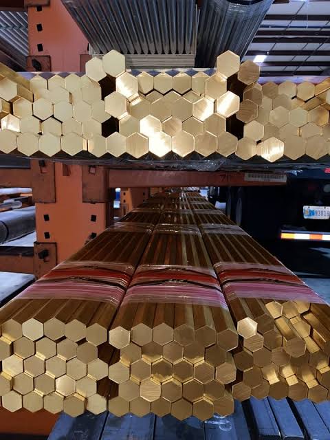 Brass Hex Bar