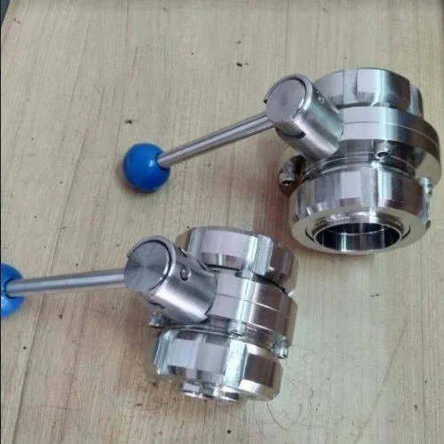 Alloy Steel Butterfly Valve with Union