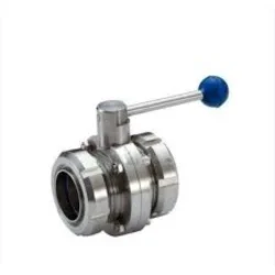 Titanium Butterfly Valve with Union